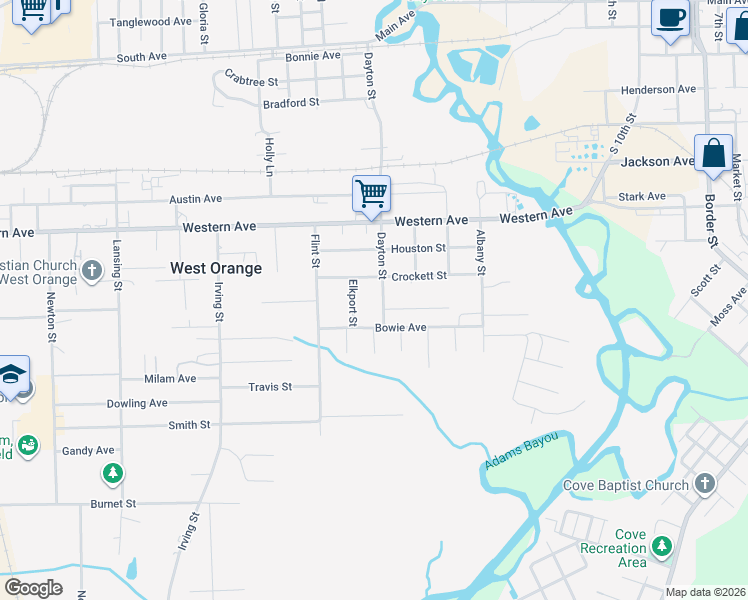 map of restaurants, bars, coffee shops, grocery stores, and more near 924 Dayton St in West Orange