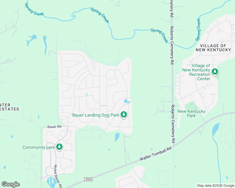 map of restaurants, bars, coffee shops, grocery stores, and more near 23230 Bauer Road in Hockley