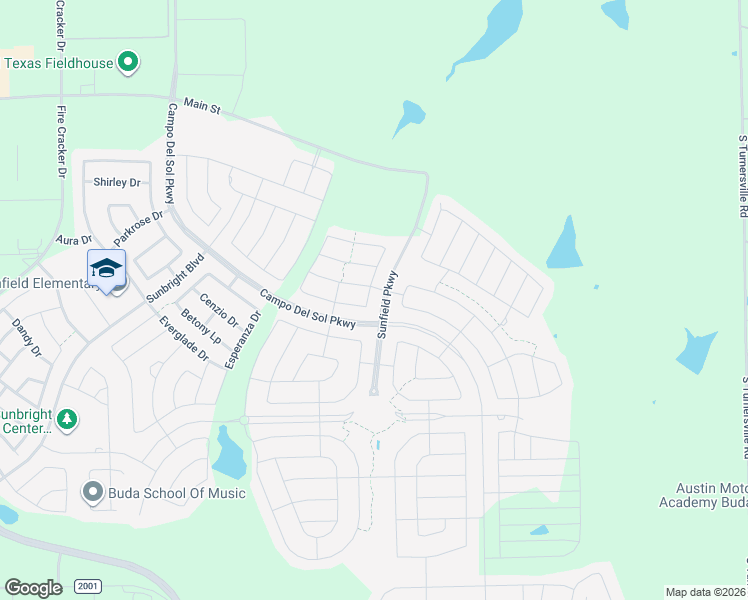 map of restaurants, bars, coffee shops, grocery stores, and more near 196 Bayberry Circle in Mustang Ridge