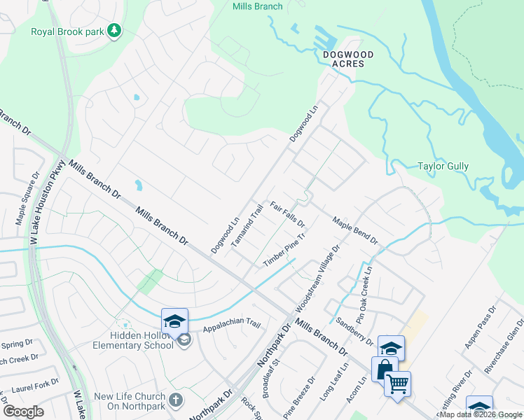 map of restaurants, bars, coffee shops, grocery stores, and more near 3326 Crimson Maple Court in Houston