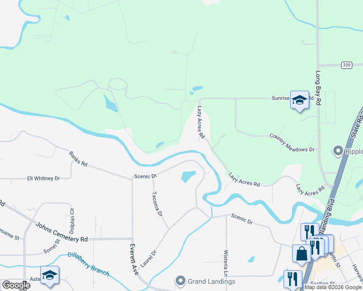map of restaurants, bars, coffee shops, grocery stores, and more near 4229 Lazy Acres Road in Middleburg