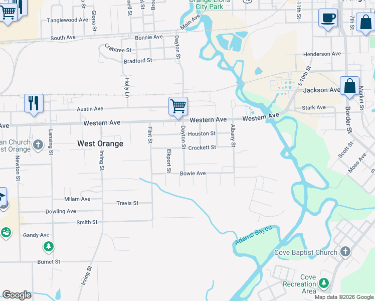 map of restaurants, bars, coffee shops, grocery stores, and more near 924 Dayton Street in West Orange