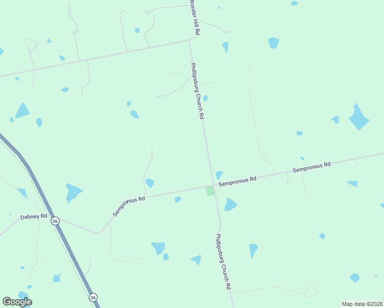 map of restaurants, bars, coffee shops, grocery stores, and more near 2295 Phillipsburg Church Road in Chappell Hill