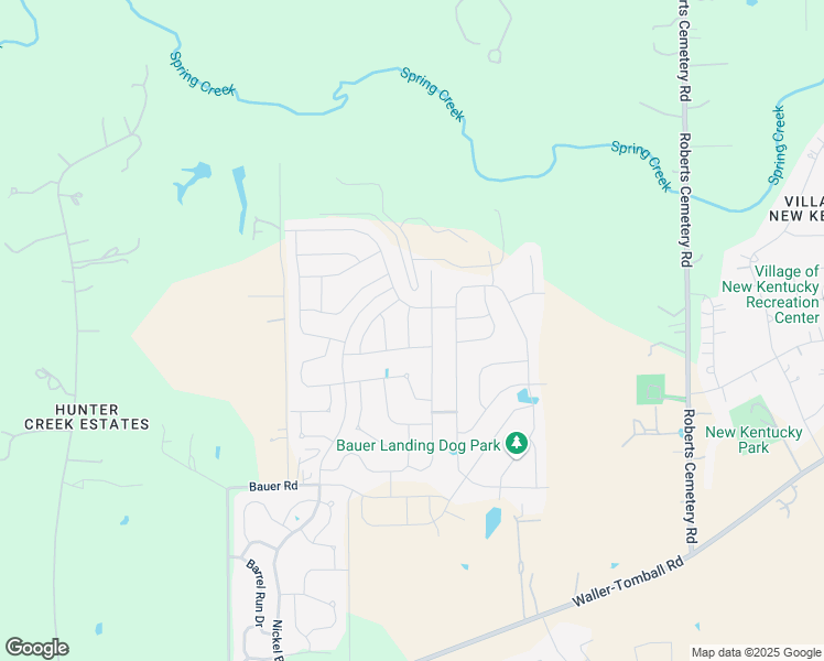 map of restaurants, bars, coffee shops, grocery stores, and more near 21206 Opal Oak Drive in Hockley