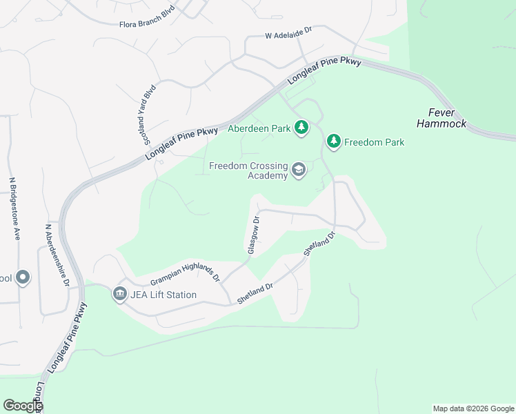 map of restaurants, bars, coffee shops, grocery stores, and more near Spey Bay Court in St. Johns County