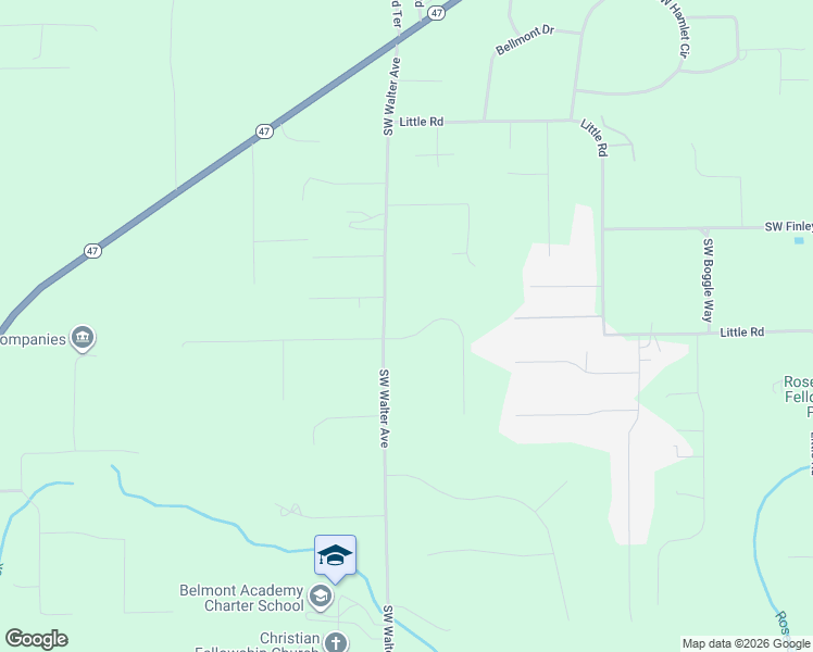 map of restaurants, bars, coffee shops, grocery stores, and more near 141 Southwest Emorywood Glen in Lake City