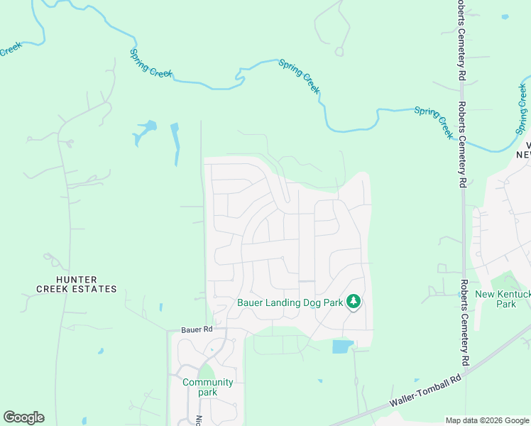 map of restaurants, bars, coffee shops, grocery stores, and more near 21206 Indigo Robin Drive in Hockley