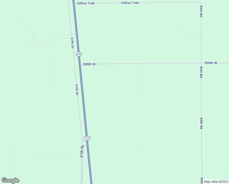map of restaurants, bars, coffee shops, grocery stores, and more near 9392 200th Street in O'Brien