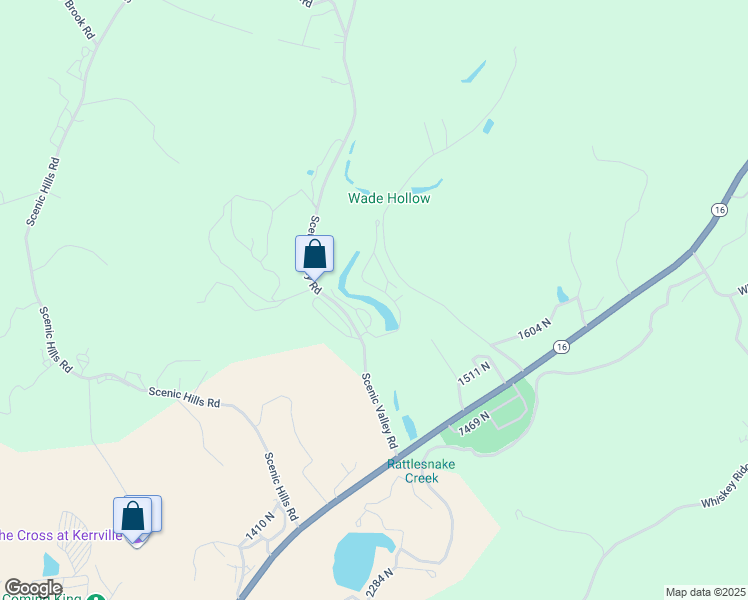 map of restaurants, bars, coffee shops, grocery stores, and more near 1578 North in Kerrville