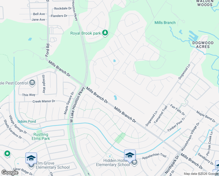 map of restaurants, bars, coffee shops, grocery stores, and more near 3334 Pleasant Hollow Lane in Porter