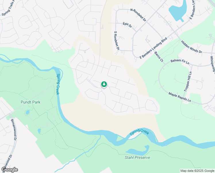 map of restaurants, bars, coffee shops, grocery stores, and more near 4324 Umber Shadow Drive in Spring