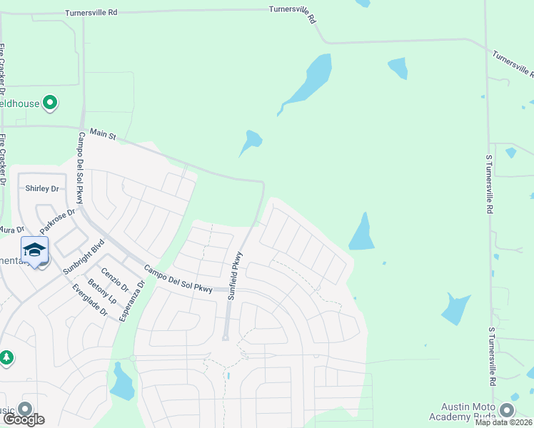 map of restaurants, bars, coffee shops, grocery stores, and more near 110 Pepperbark Loop in Buda