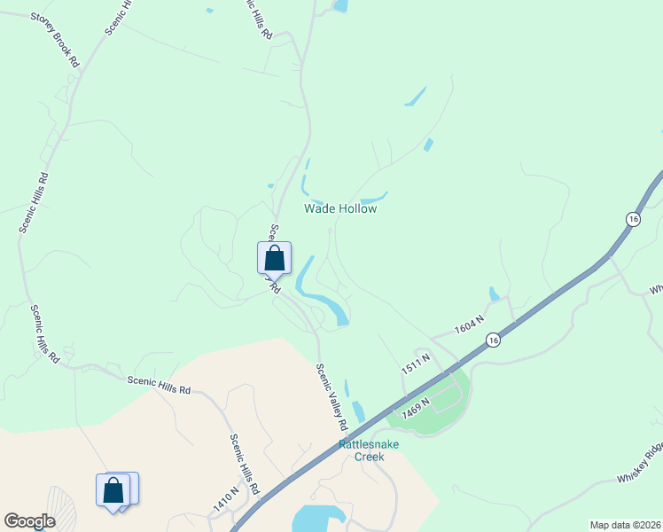 map of restaurants, bars, coffee shops, grocery stores, and more near 1572 North in Kerrville