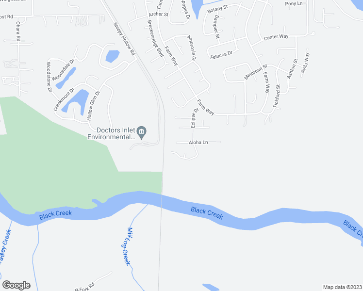 map of restaurants, bars, coffee shops, grocery stores, and more near 2475 Aloha Lane in Middleburg