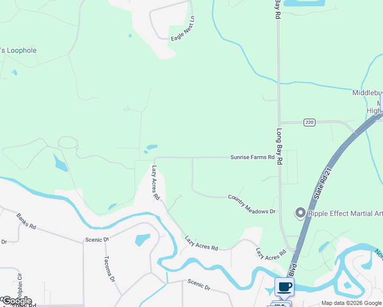 map of restaurants, bars, coffee shops, grocery stores, and more near 3996 Sunrise Farm Road in Middleburg