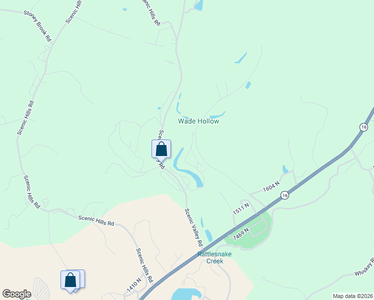 map of restaurants, bars, coffee shops, grocery stores, and more near 138 Kally Lane in Kerrville