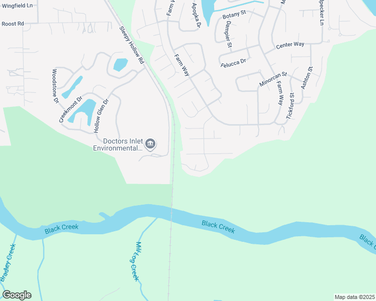 map of restaurants, bars, coffee shops, grocery stores, and more near 2482 Aloha Lane in Middleburg