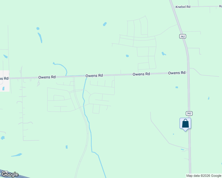map of restaurants, bars, coffee shops, grocery stores, and more near 413 Piney Rocks Ln in Waller