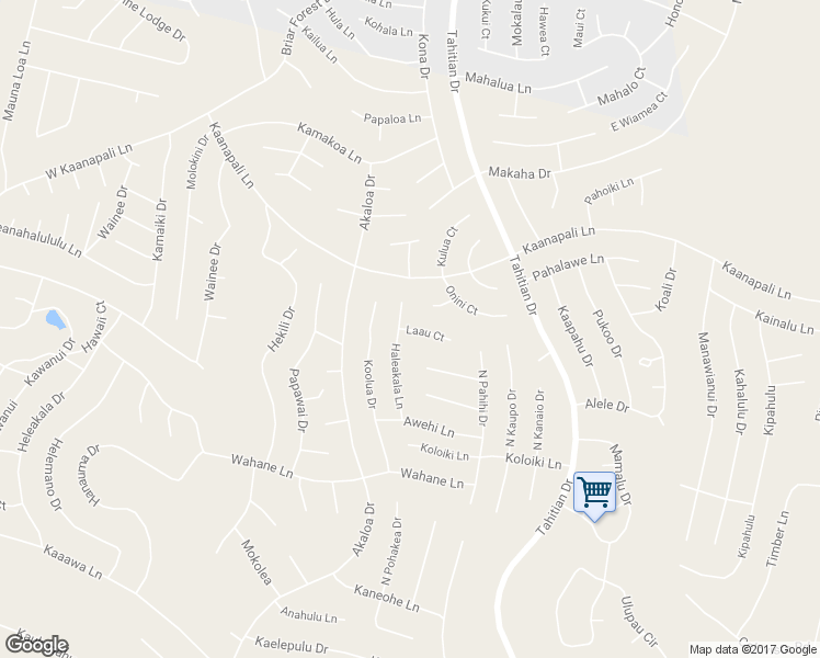 map of restaurants, bars, coffee shops, grocery stores, and more near 104 Laau Court in Bastrop