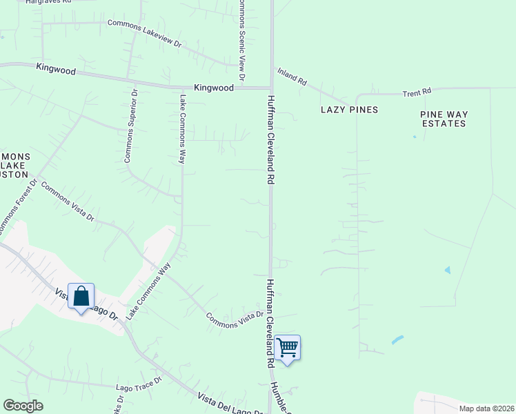 map of restaurants, bars, coffee shops, grocery stores, and more near 29803 Huffman Cleveland Road in Huffman