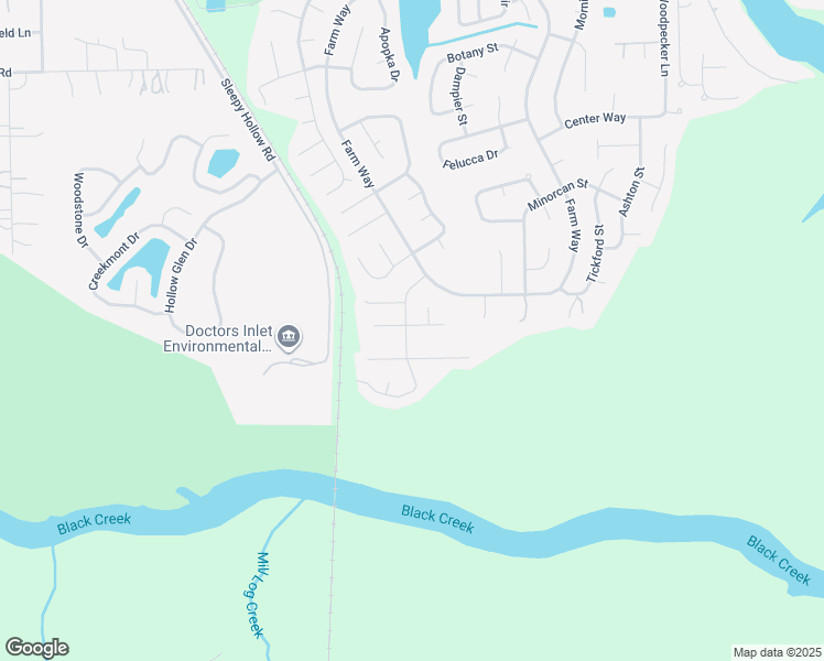 map of restaurants, bars, coffee shops, grocery stores, and more near 2436 Aloha Lane in Middleburg