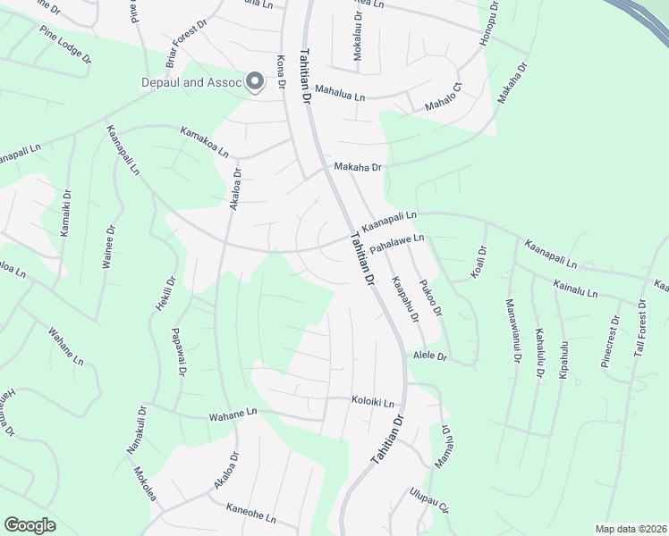 map of restaurants, bars, coffee shops, grocery stores, and more near 112 Moku Court in Bastrop