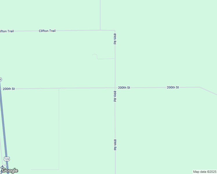 map of restaurants, bars, coffee shops, grocery stores, and more near 8913 200th Street in O'Brien