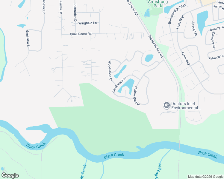 map of restaurants, bars, coffee shops, grocery stores, and more near 2092 Creekmont Drive in Middleburg