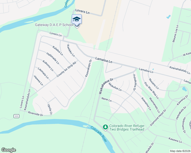 map of restaurants, bars, coffee shops, grocery stores, and more near 128 Waipahoehoe Drive in Bastrop