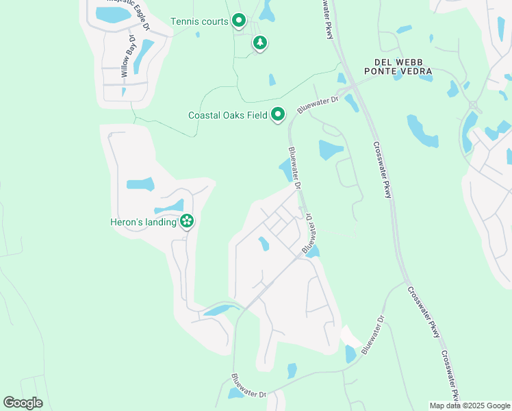 map of restaurants, bars, coffee shops, grocery stores, and more near 55 Marathon Key Way in Ponte Vedra Beach