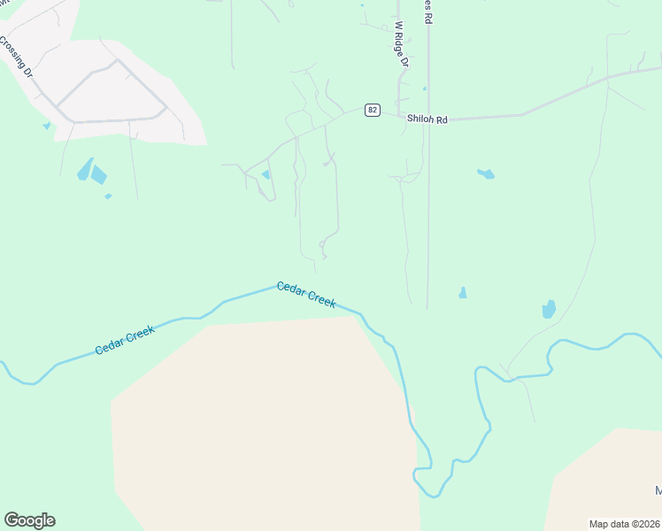 map of restaurants, bars, coffee shops, grocery stores, and more near 182 Clover Road in Cedar Creek