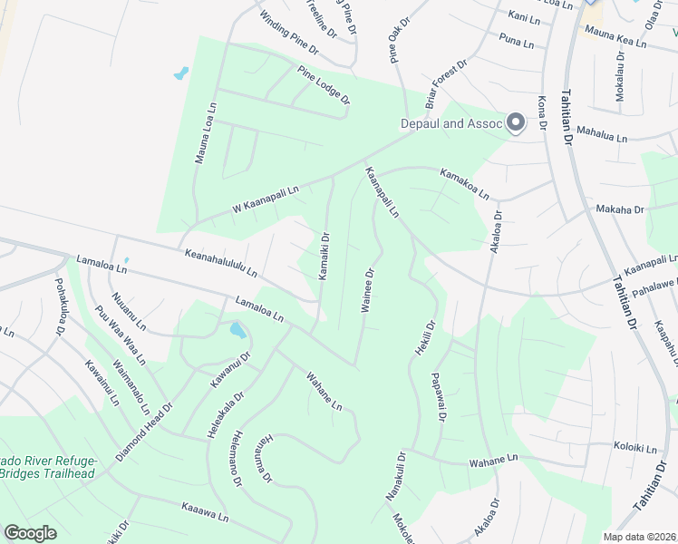 map of restaurants, bars, coffee shops, grocery stores, and more near 160 Molokini Drive in Bastrop
