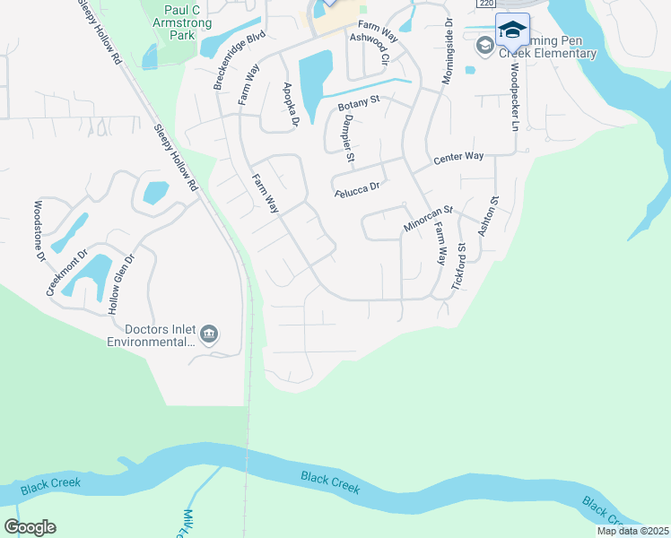 map of restaurants, bars, coffee shops, grocery stores, and more near 2212 Cortez Court in Middleburg