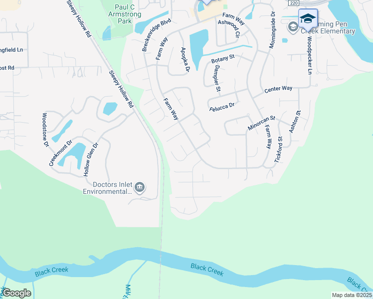 map of restaurants, bars, coffee shops, grocery stores, and more near 1991 Flora Court in Middleburg