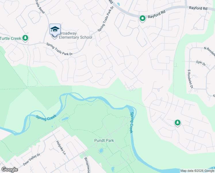 map of restaurants, bars, coffee shops, grocery stores, and more near 27243 Jessica Hills Lane in Spring