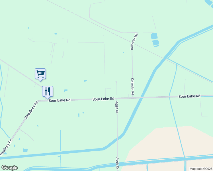 map of restaurants, bars, coffee shops, grocery stores, and more near 196 West Road in Beaumont