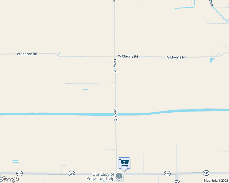 map of restaurants, bars, coffee shops, grocery stores, and more near 4240 Leroy Road in Maurice