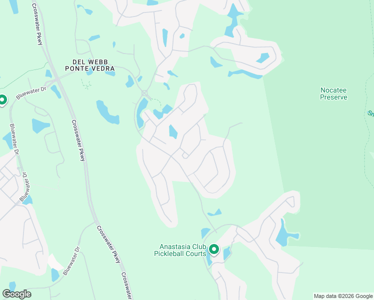 map of restaurants, bars, coffee shops, grocery stores, and more near 44 Hawks Harbor Road in Ponte Vedra Beach