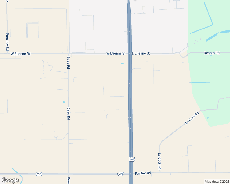 map of restaurants, bars, coffee shops, grocery stores, and more near 4314 U.S. 167 in Maurice