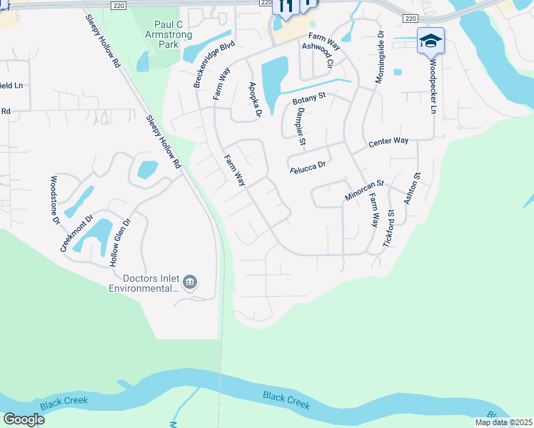 map of restaurants, bars, coffee shops, grocery stores, and more near 2008 Farm Way in Middleburg