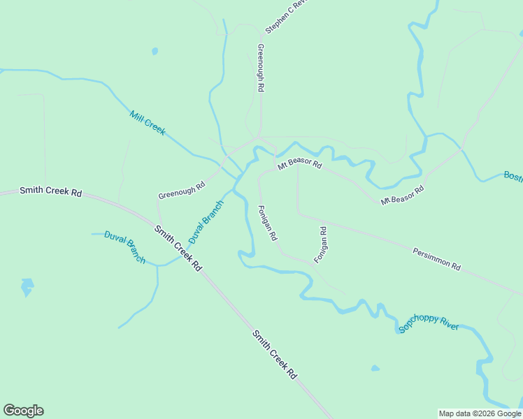 map of restaurants, bars, coffee shops, grocery stores, and more near 42 Fonigan Road in Sopchoppy