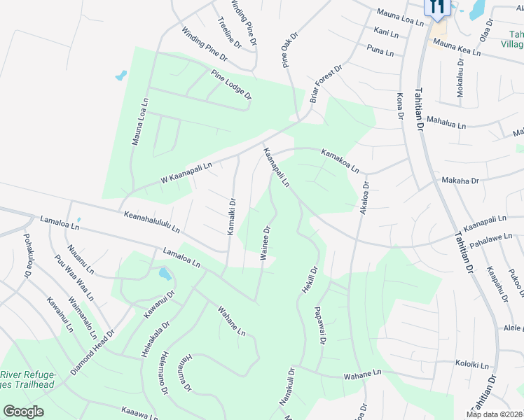 map of restaurants, bars, coffee shops, grocery stores, and more near 126 Wainee Drive in Bastrop