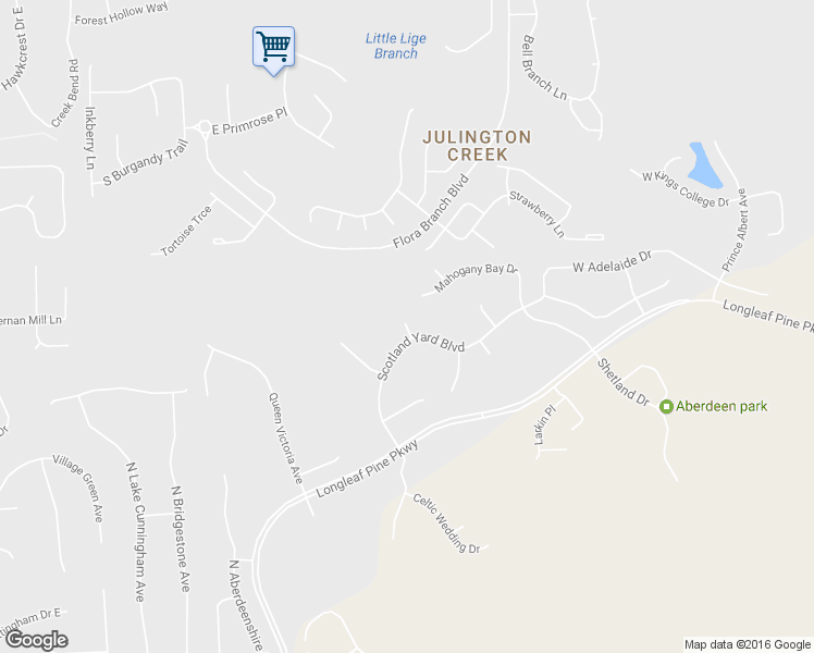 map of restaurants, bars, coffee shops, grocery stores, and more near 600 Fort William Boulevard in Fruit Cove