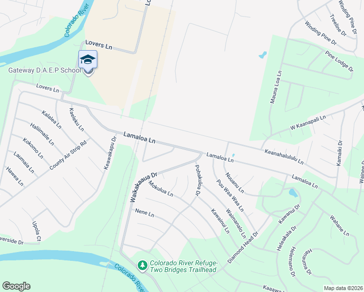 map of restaurants, bars, coffee shops, grocery stores, and more near 306 Lamaloa Lane in Bastrop