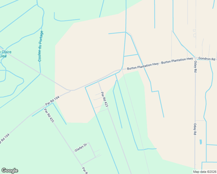 map of restaurants, bars, coffee shops, grocery stores, and more near 1202 Van Brocklin Road in New Iberia