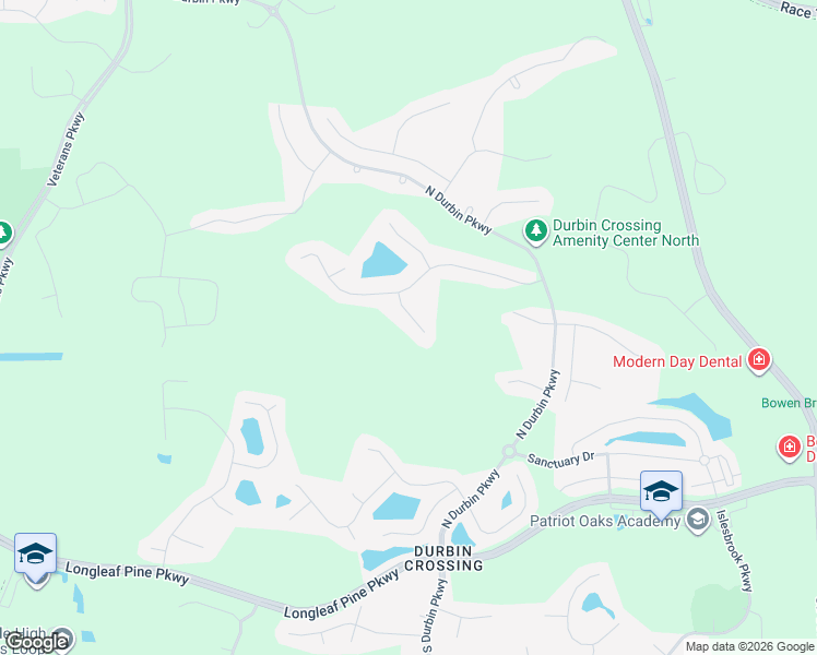 map of restaurants, bars, coffee shops, grocery stores, and more near 56 Ninewells Lane in Saint Johns