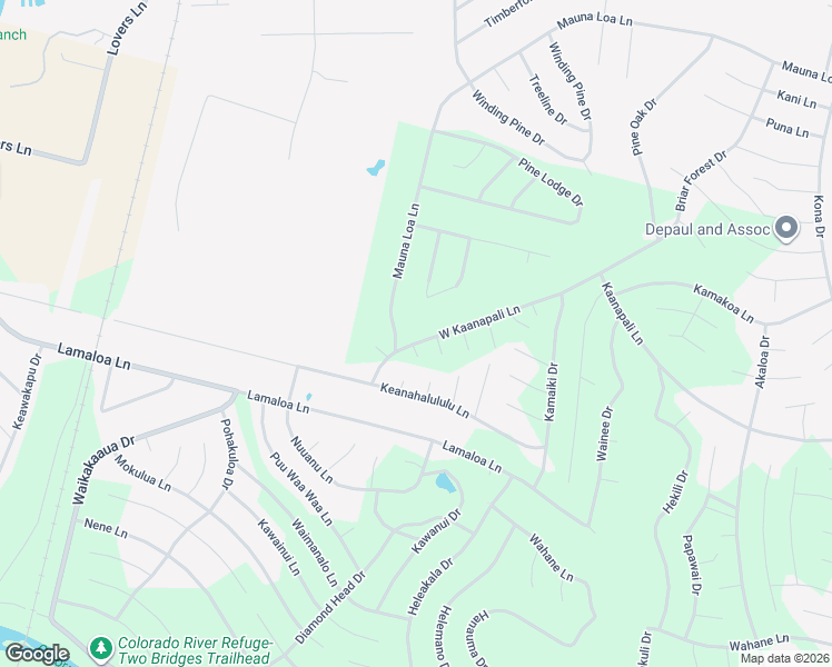 map of restaurants, bars, coffee shops, grocery stores, and more near 184 West Kaanapali Lane in Bastrop