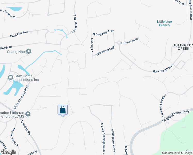 map of restaurants, bars, coffee shops, grocery stores, and more near 740 Irish Tartan Way in Fruit Cove