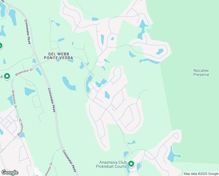 map of restaurants, bars, coffee shops, grocery stores, and more near 192 Orchard Pass Avenue in Ponte Vedra Beach
