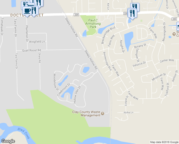 map of restaurants, bars, coffee shops, grocery stores, and more near 1603 Harvest Cove Drive in Middleburg